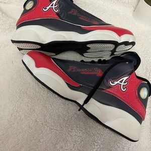 Atlanta Braves Air Jordan’s New Without Box Mens Size 11